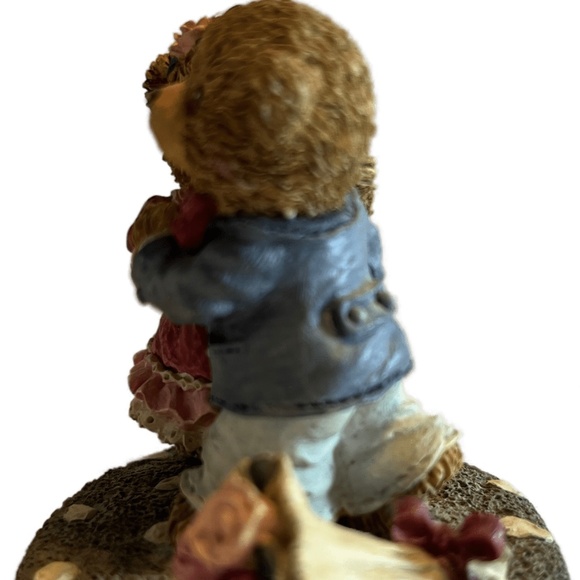 Pre-owned Teddy Bear Figurine by Russ Berrie and Co. Inc Teddy Town I Love You - Picture 5 of 6